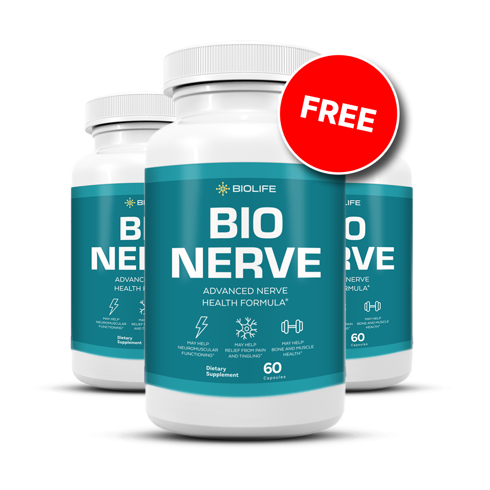 3 Free Bottles of BioNerve